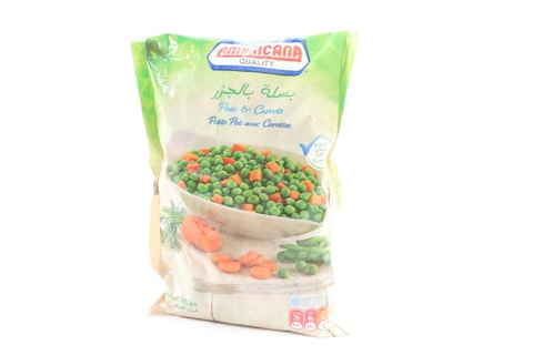 Americana Quality Frozen Fresh Peas And Carrots 400g